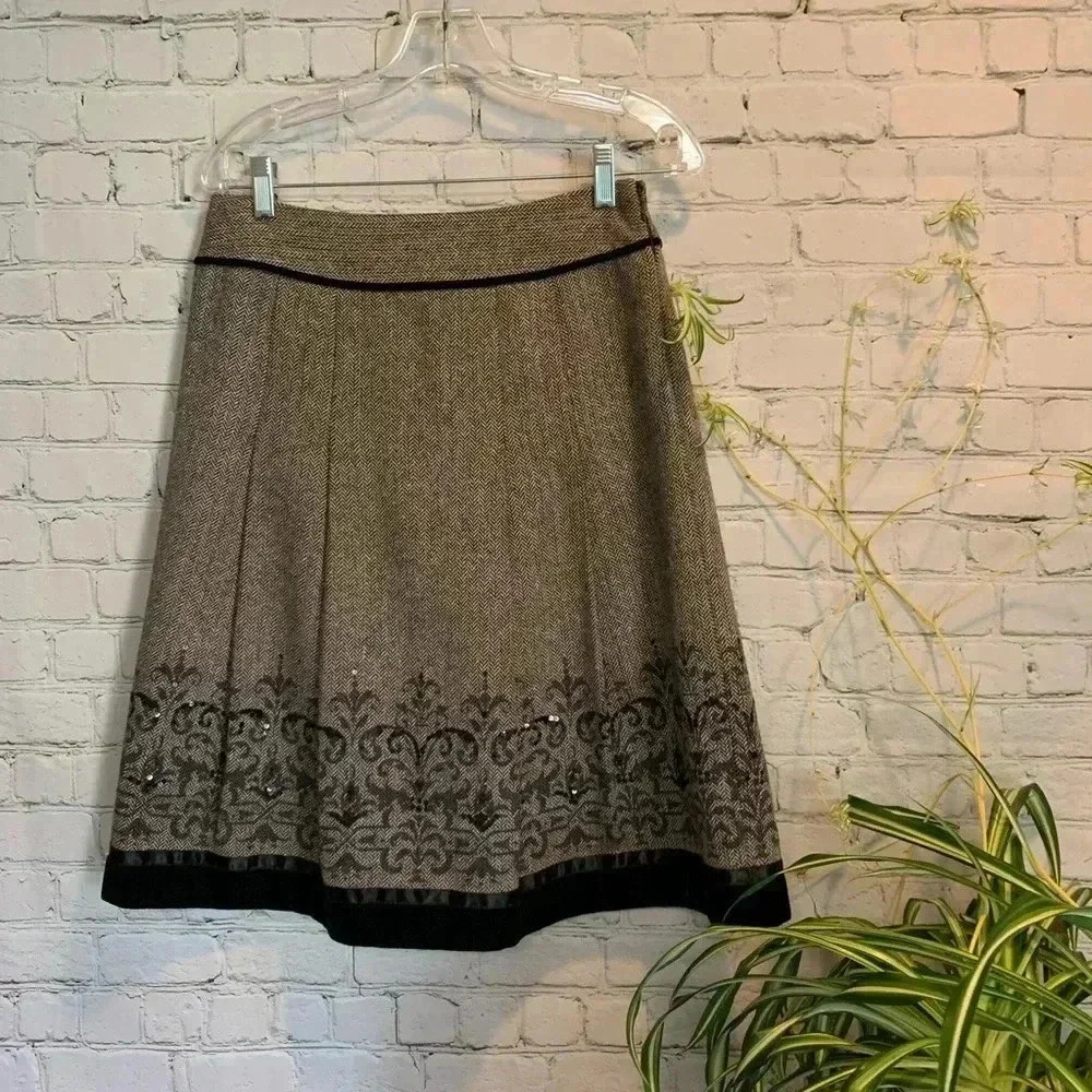 Ann Taylor Loft wool skirt